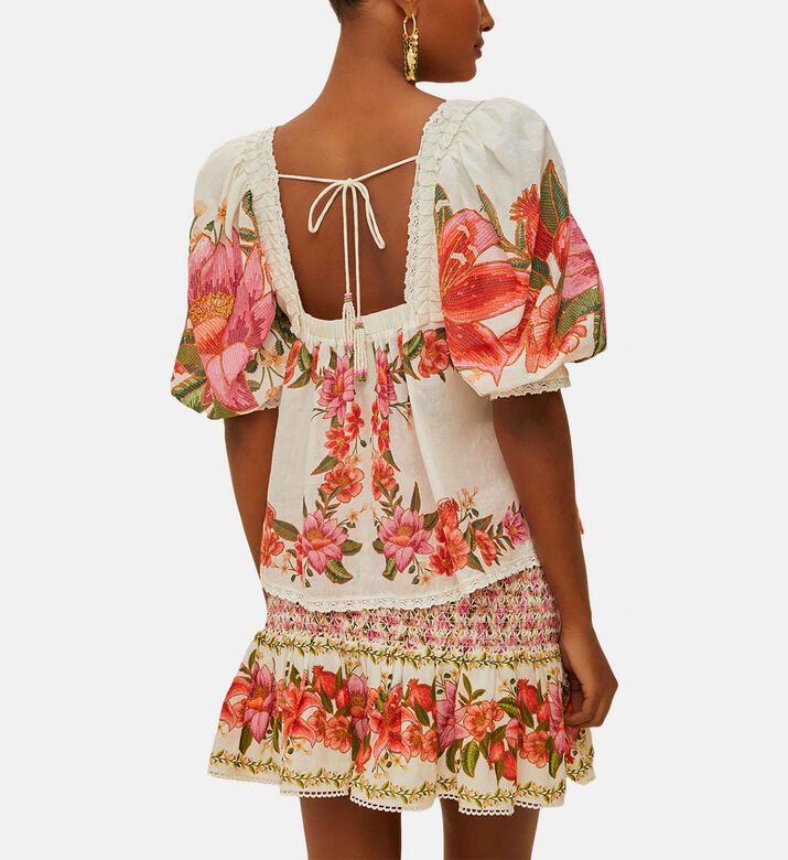 Summer Fruit Puff Sleeve Blouse Summer Fruit Puff Sleeve Blouse