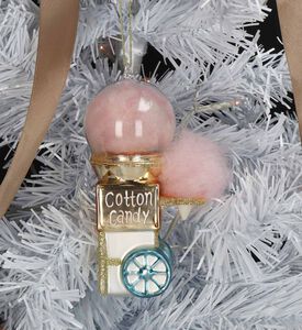 Ornament Cotton Candy Glass Ornament Cotton Candy Glass