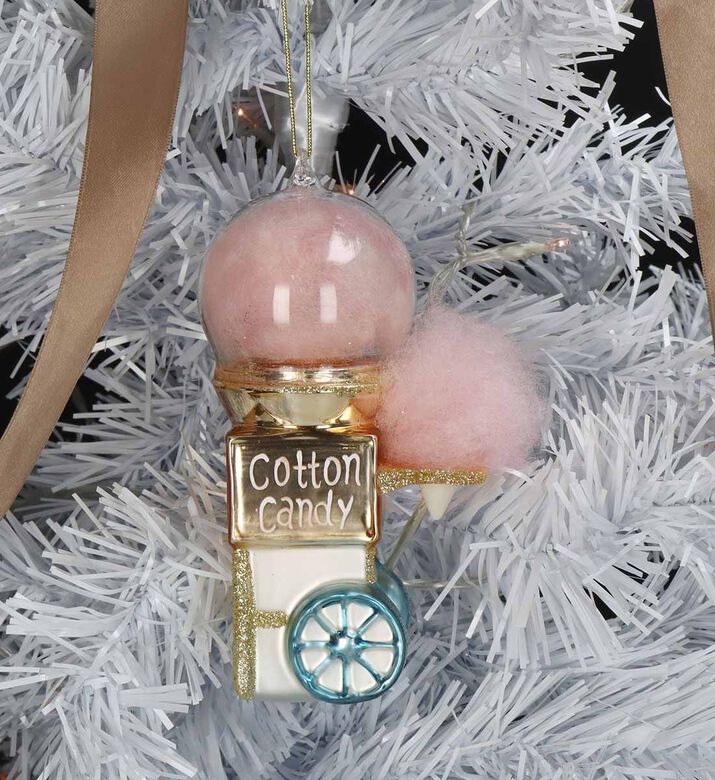 Ornament Cotton Candy Glass Ornament Cotton Candy Glass