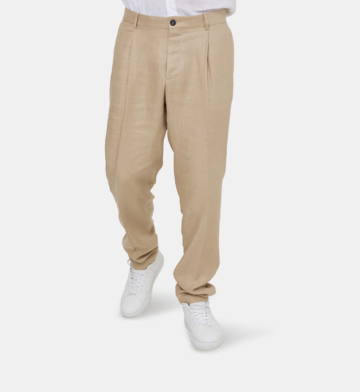 Pure Linen Chino Pants