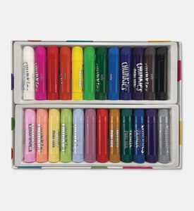 Ooly Chunkies 24-piece Paint Sticks Set, Packshot View