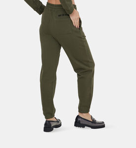 Sofia Floral-embroidery Jersey Track Pants