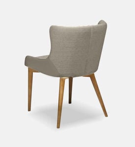 Home Deco and More Coco Quilt Dining Chair, Taupe, 61x55x84-cm, Packshot View