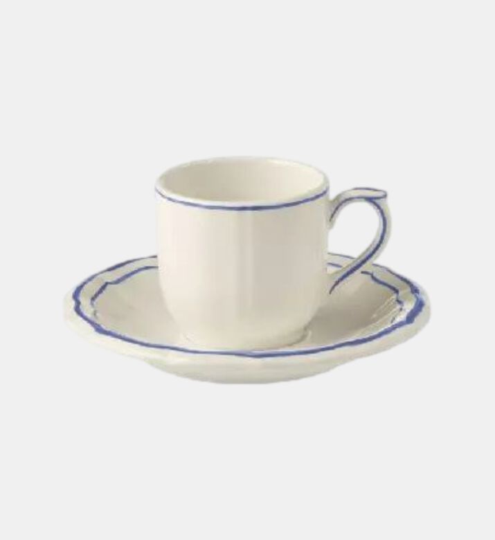 Gien Espresso Cups/scrs Filet Bleu, Packshot View