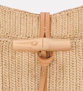 Longchamp Le Roseau Raffia Bucket Bag, Packshot View