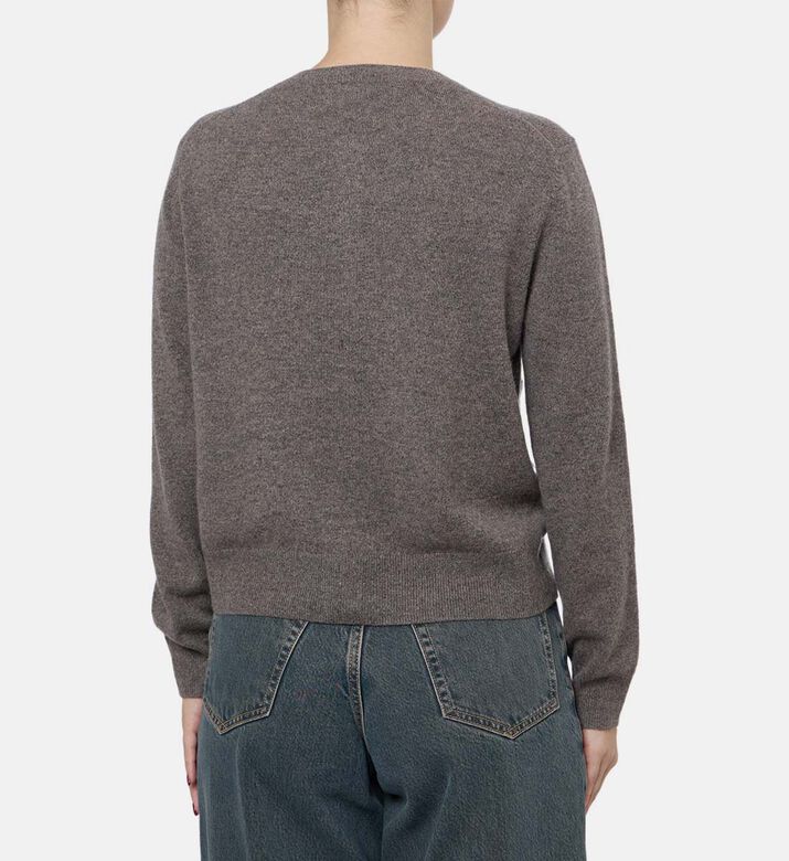 Samsoe Saboston Knit Cropped Cardigan, Model View