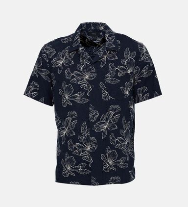 Floral-print Short-sleeve Shirt