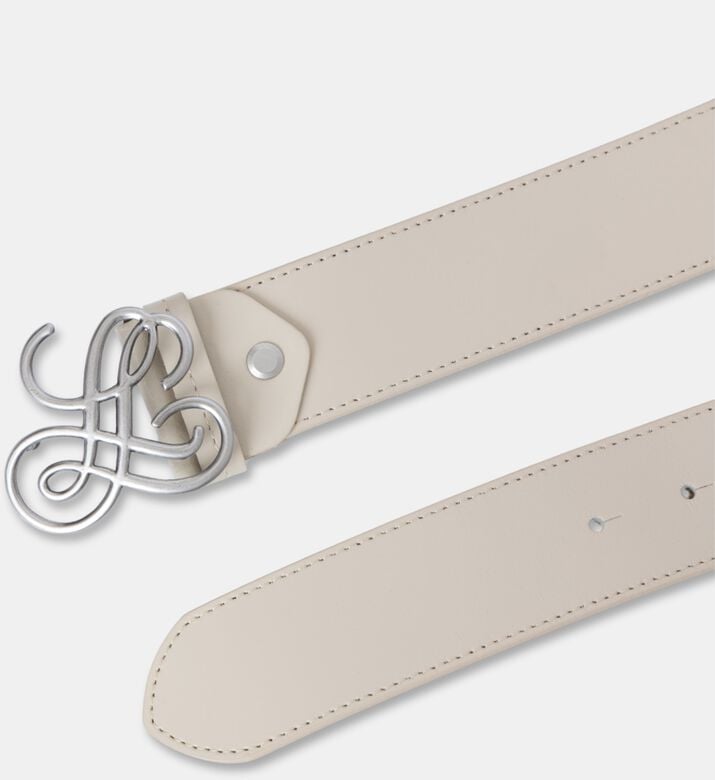 Luisa Spagnoli Belt Danville, Ivory, Packshot View