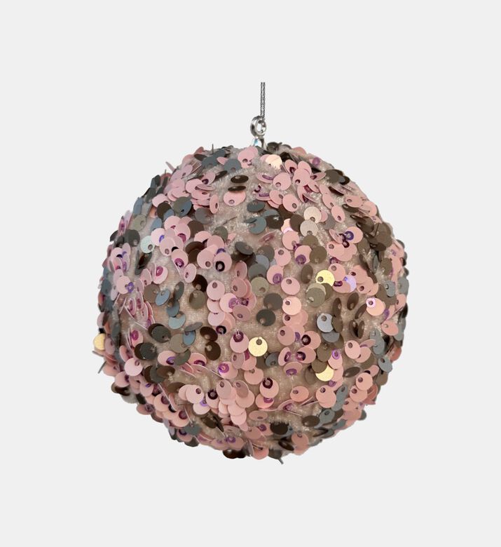 Sequin Embellished Ball Ornament Sequin Embellished Ball Ornament