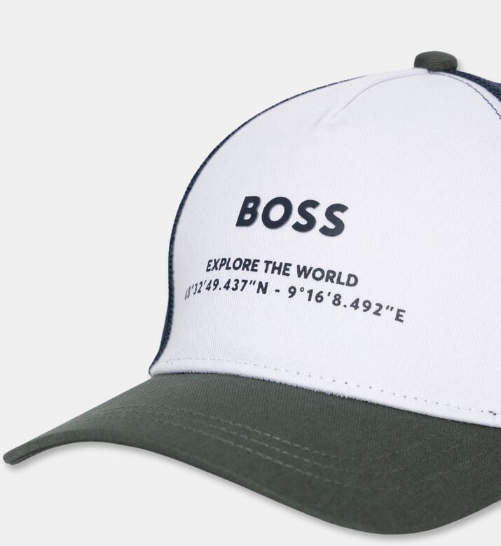 Boss Twill Mesh Trucker Cap, Packshot View