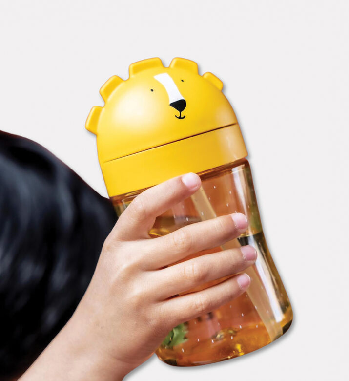 Trixie Tritan Lion Design Spill-proof Straw Cup, Packshot View