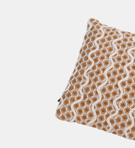 Home Deco and More Neptune-print Embroidered Cushion, Packshot View