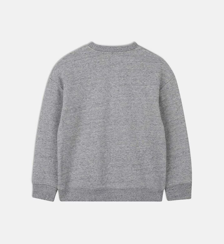 Embroidered Design Long-sleeve Sweatshirt Embroidered Design Long-sleeve Sweatshirt