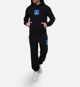 Karl Lagerfeld Logo-print Regular-fit Hoodie, Model View