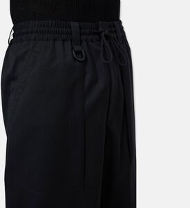 Y-3 Elastic Waistband Wide-leg Pants, Model View