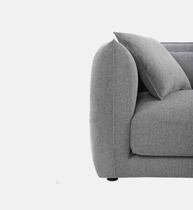 Home Deco and More Louis Fabric Corner Sofa, Packshot View