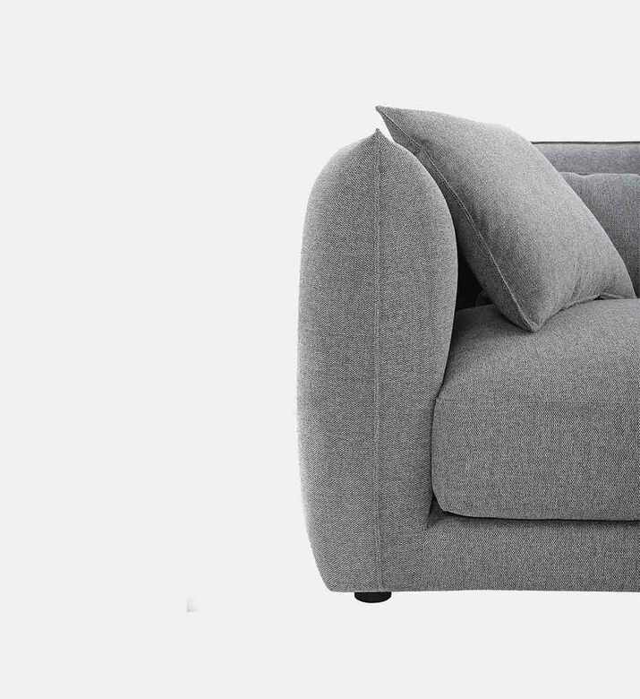 Home Deco and More Louis Fabric Corner Sofa, Packshot View