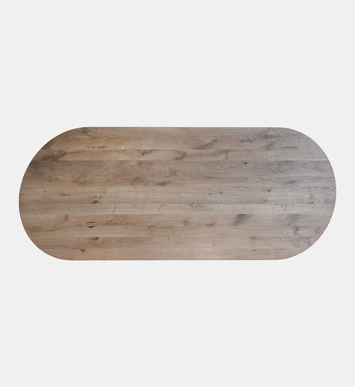 Pure Furniture Seine Dining Table, Natural, 220x100x76-cm, Packshot View