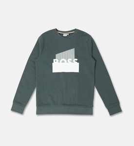 Boss Graphic Effect Fleece Sweatshirt, Packshot View