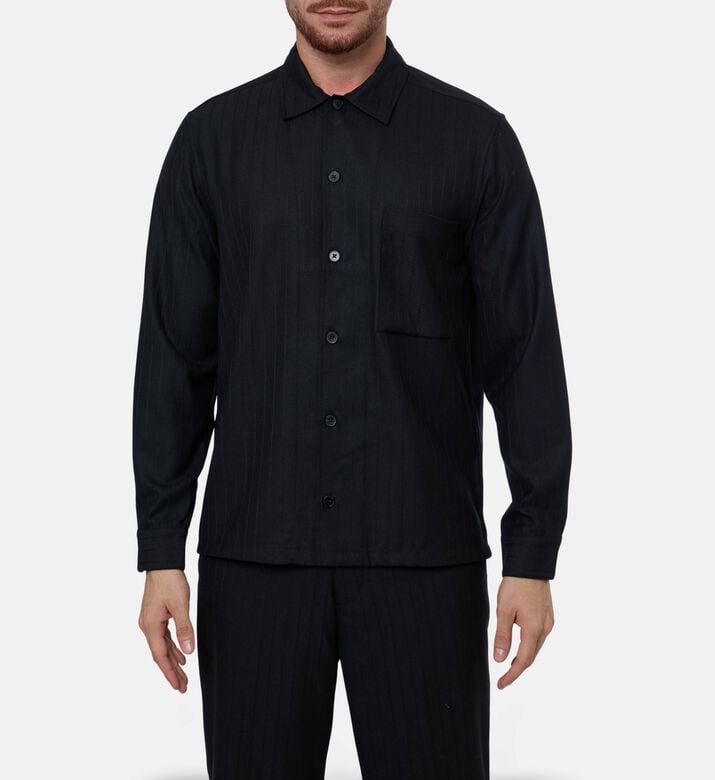 Samsoe Shirt Sadamon, Model View