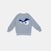 Angry Eyes Graphic Sweatshirt