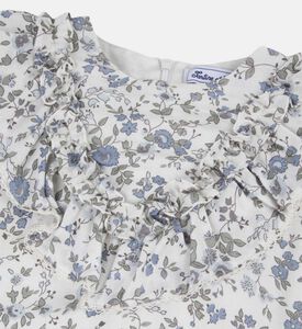 Jardin Ruffled Floral Print Dress