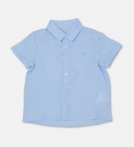 Tartine et Chocolat Linen-blend Short-sleeve Shirt, Packshot View