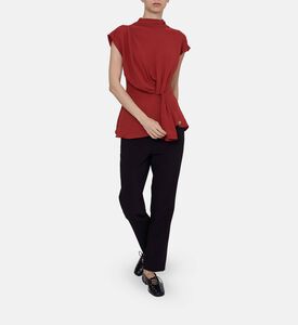 Knot-detail High Neck Top Knot-detail High Neck Top