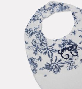 Tartine et Chocolat Baby Girl Toile De Jouy Bib, Dark-blue, Packshot View