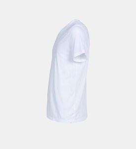 Cotton V-neck Short Sleeve T-shirt Cotton V-neck Short Sleeve T-shirt