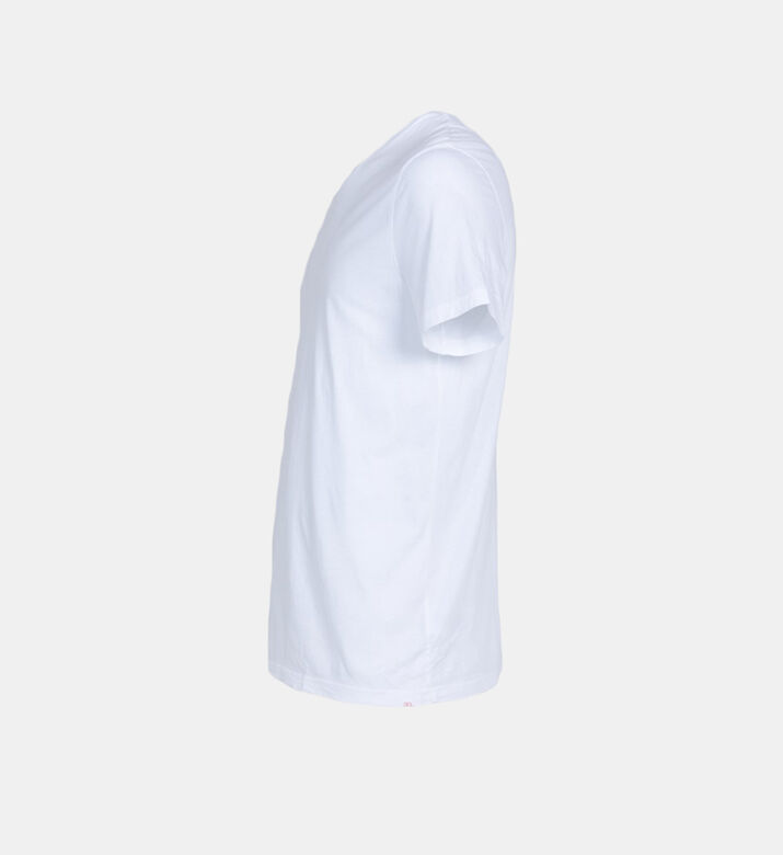 Cotton V-neck Short Sleeve T-shirt Cotton V-neck Short Sleeve T-shirt