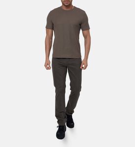 Vince Cotton 5-pockets Pants, Dark-green, 33, Model View