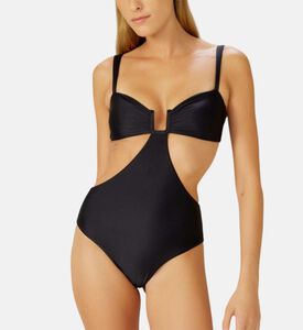 لباس سباحة قطعة واحدة بفتحات