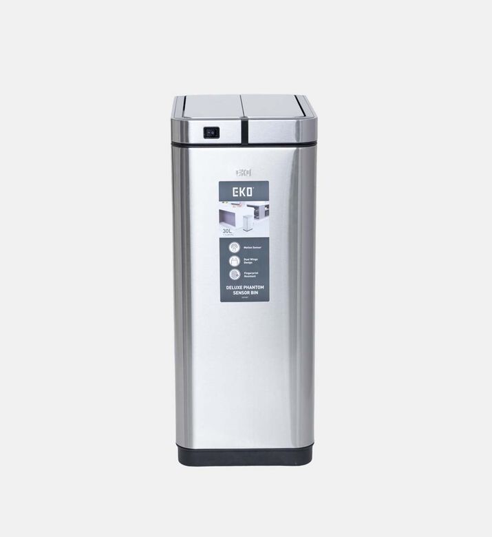 سلة مهملات فاخرة مزودة بمستشعر حركة 30 لتر