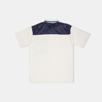 Contrast Material Pique Polo Shirt