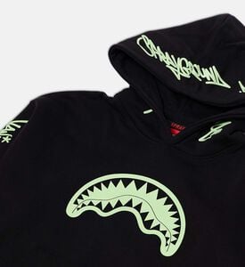 Sprayground Glow Shark Mouth Script Hoodie, Packshot View