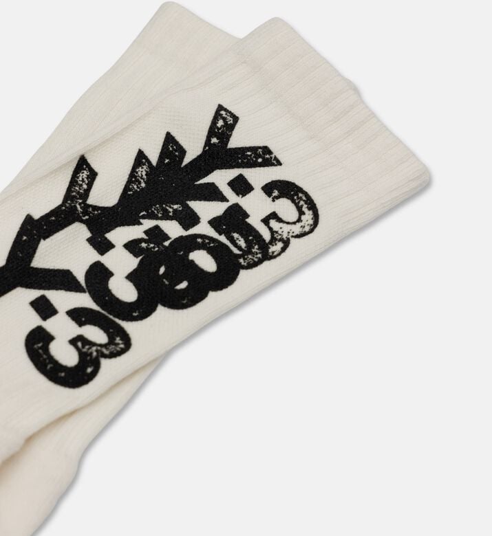 Y-3 Logo-print Regular-fit Socks, Packshot View