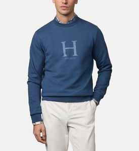 سويت شيرت طويل الأكمام بقصة عادية