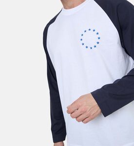 سويت شيرت واسع مزين بنجمة مطرّزة