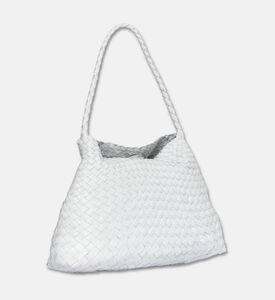 Dragon Diffusion Santa Maria Handbag, White, Packshot View