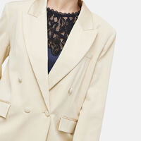 Grace Double-breasted Tuxedo Jacket