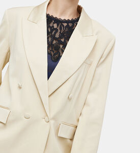 جاكيت توكسيدو غريس بتصميم مزدوج على الصدر