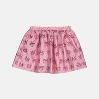 Baby Teddy Bear-print Mini Skirt