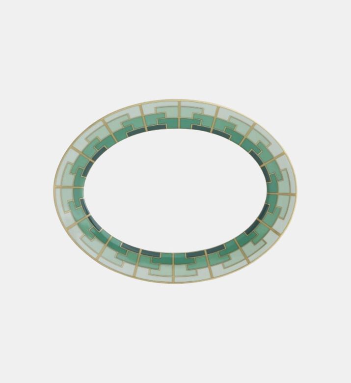 Emerald Oval Medium Platter Plate