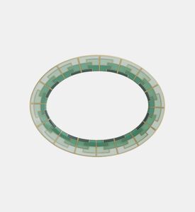 Emerald Oval Medium Platter Plate Emerald Oval Medium Platter Plate