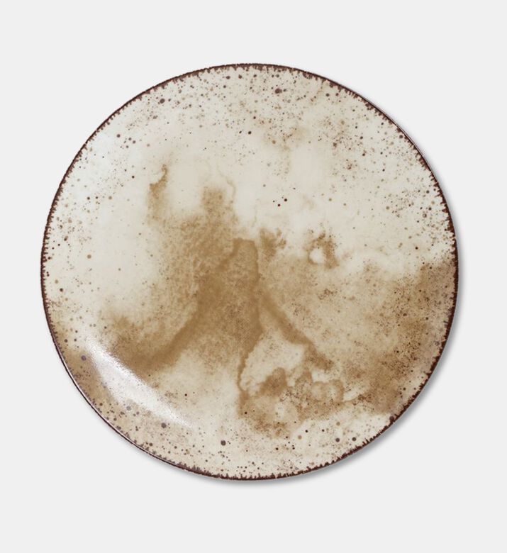 Spal Blend Simple Bege Desert Plate, Packshot View