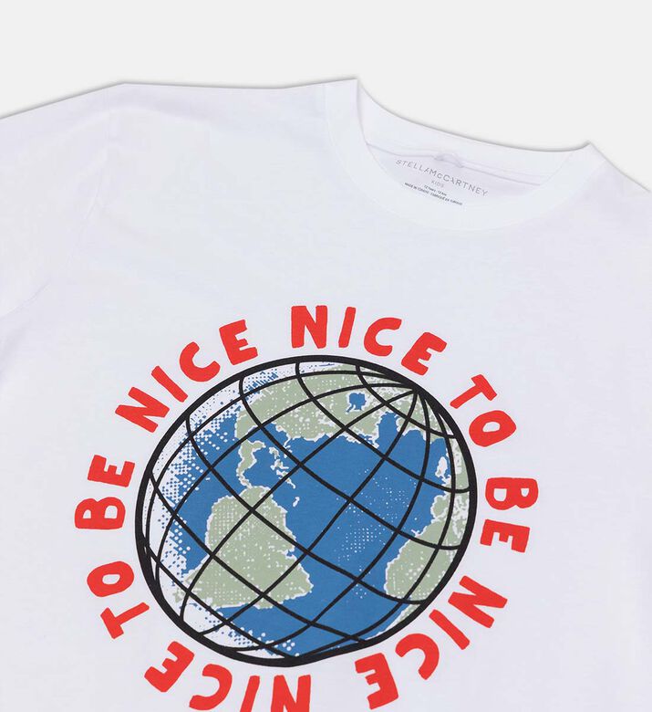 Globe Graphic-print T-shirt