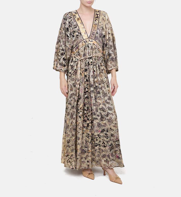 Flared V-neck Dress Flared V-neck Dress