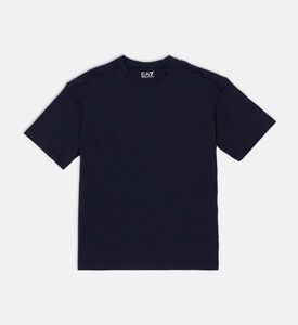 تيشيرت قطن بلون سادة