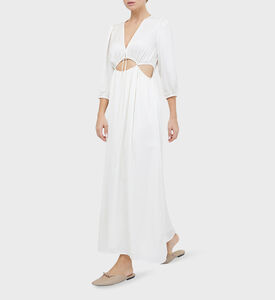 Kanel Cut-out Detail Midi Dress